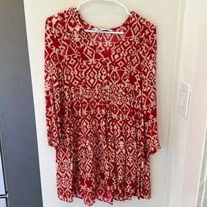 Red Zara Dress, like new!